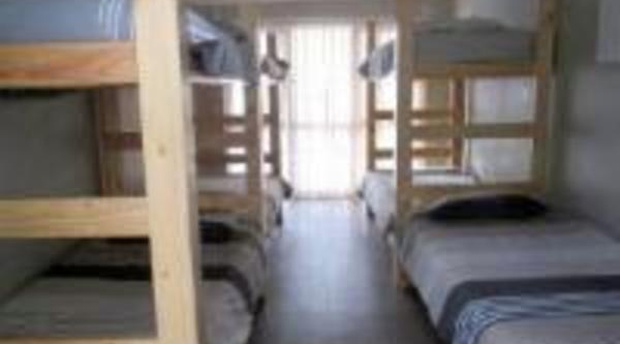 Spacious Room with wooden bunk beds, sleeps 7